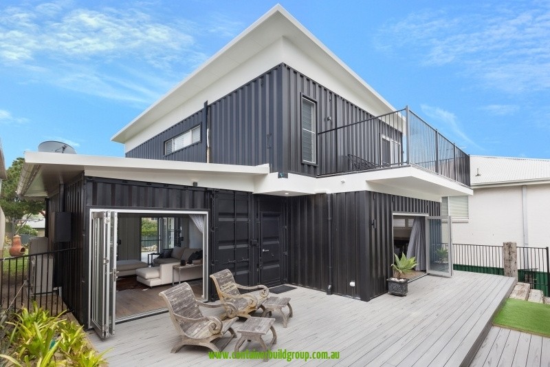 Container home exterior for Melbourne delivery