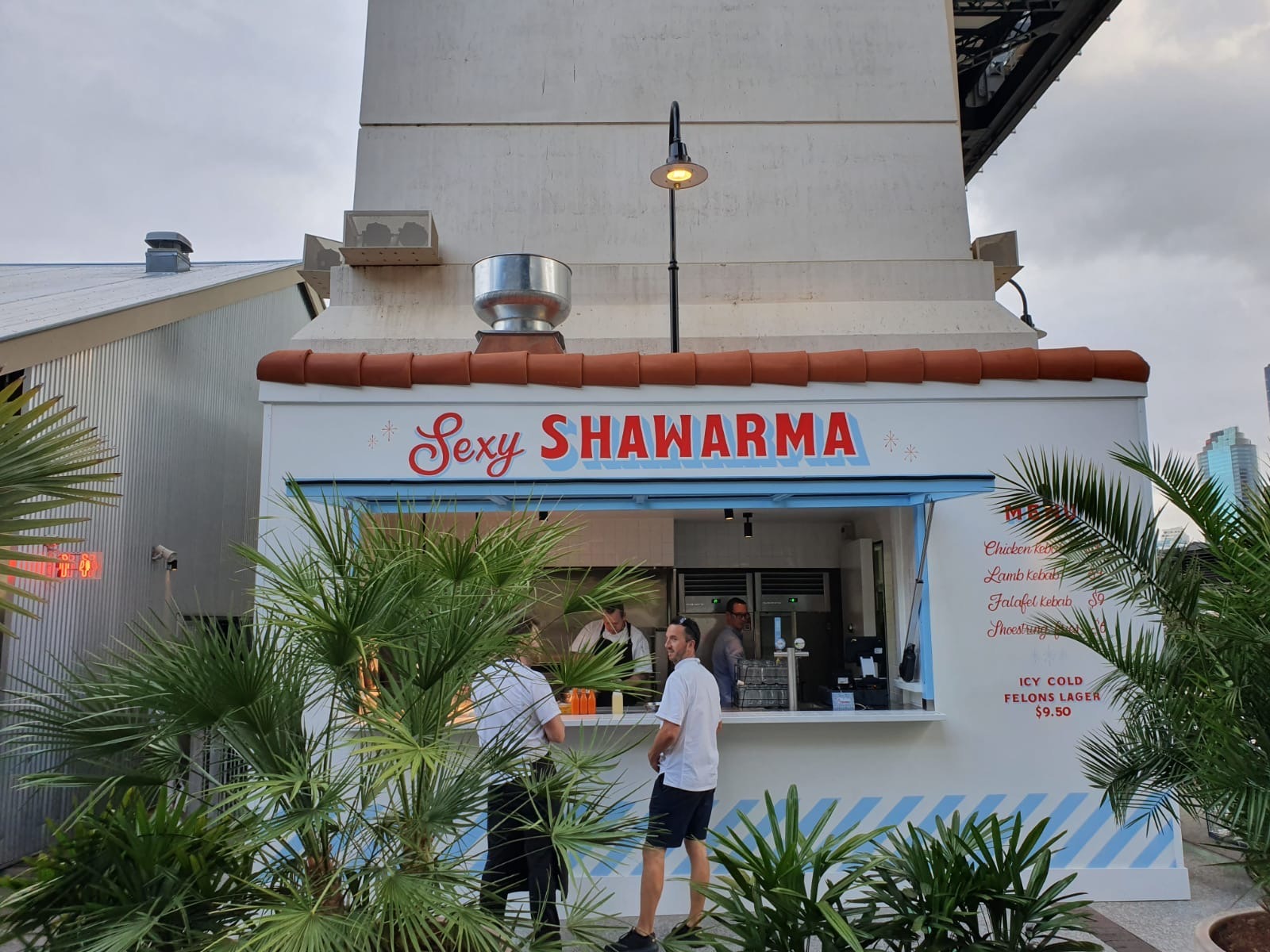 Howard Smith Wharves container bar exterior