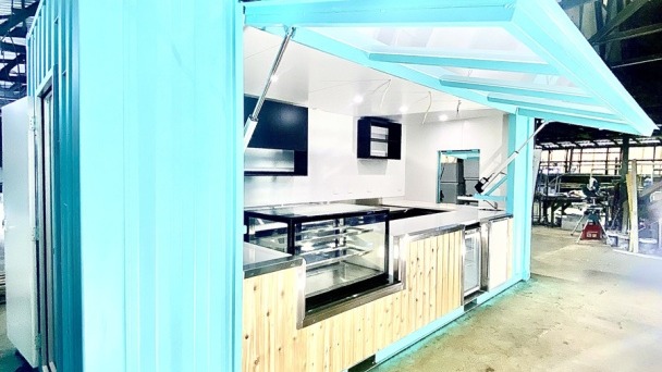 Soul Bowl 20ft container kitchen exterior
